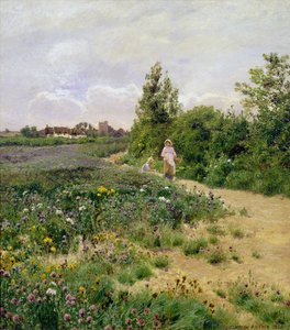 A Surrey Lane, 1890